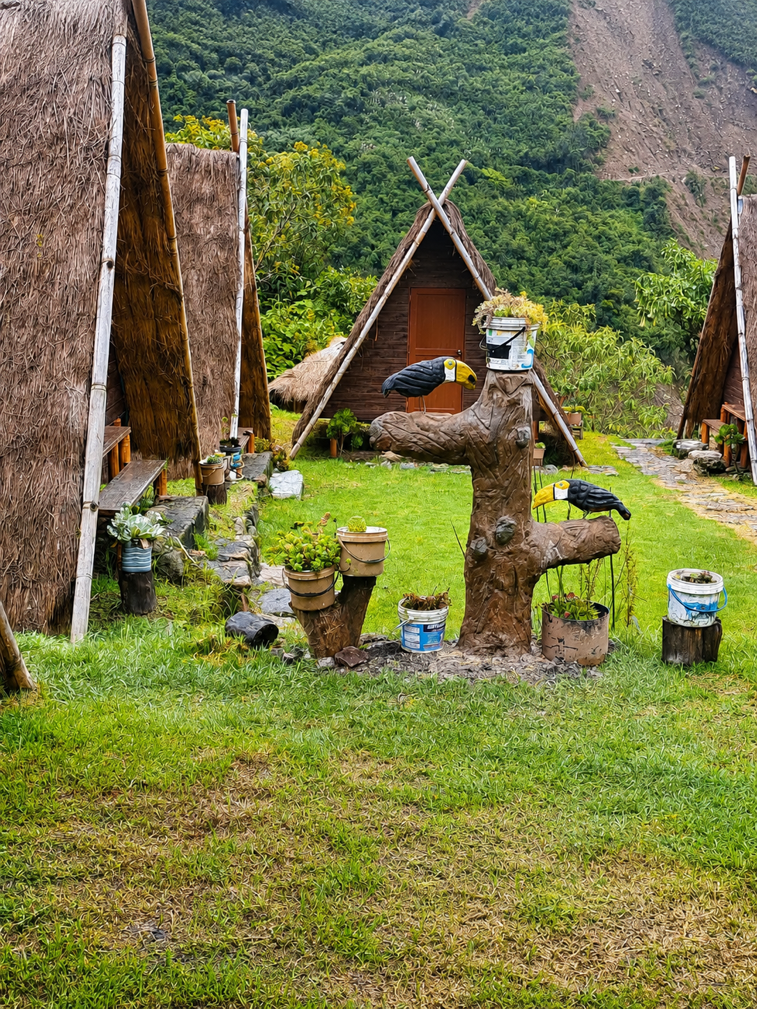 Vista exterior de Llama Wasi